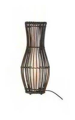 Sirit Rattan Table Lamp - Dark Brown